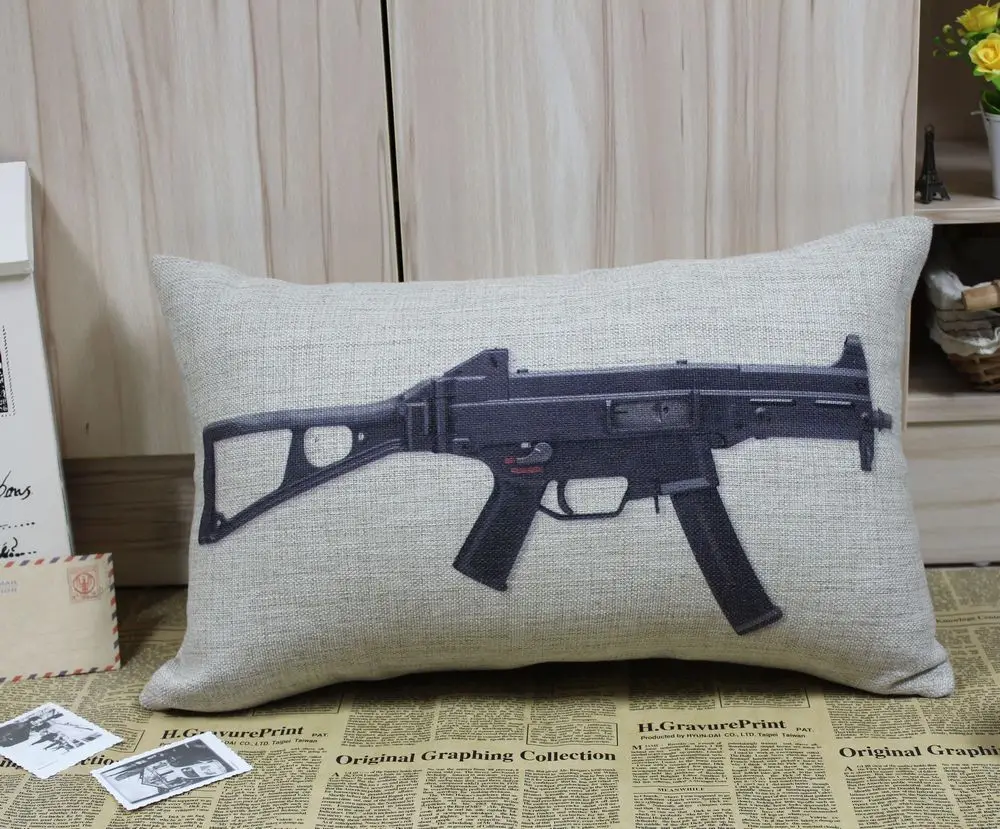 LINKWELL 1 шт. 50 см * 30 черный чехол для ружья AK47 M16 револьвер винтовок UMP45 M249 льняной
