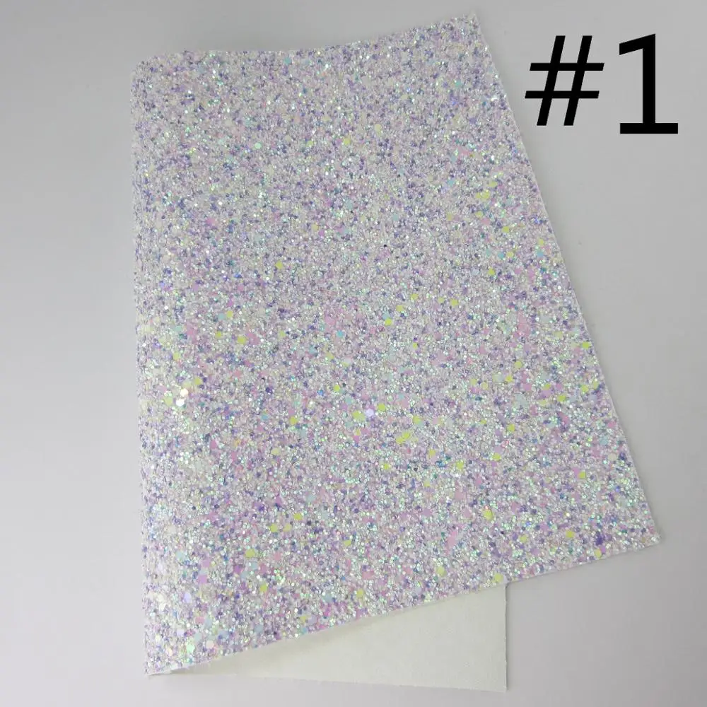 Фиолетовый толстый Блеск Ткань Кожа Для DIY луки A4 лист 8 &quotx 11 8&quot 1 шт