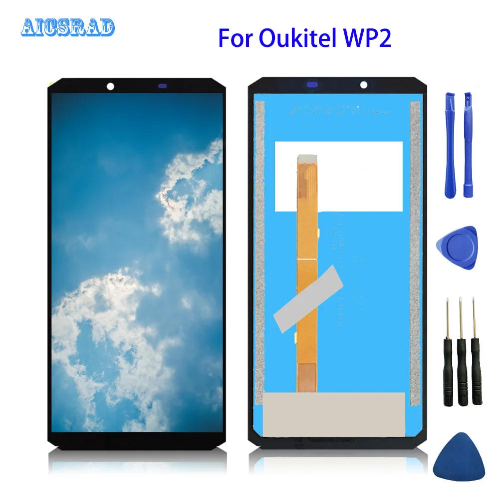 Для Oukitel WP2 ЖК дисплей и сенсорный экран 6 0 ''протестирован перед отправкой