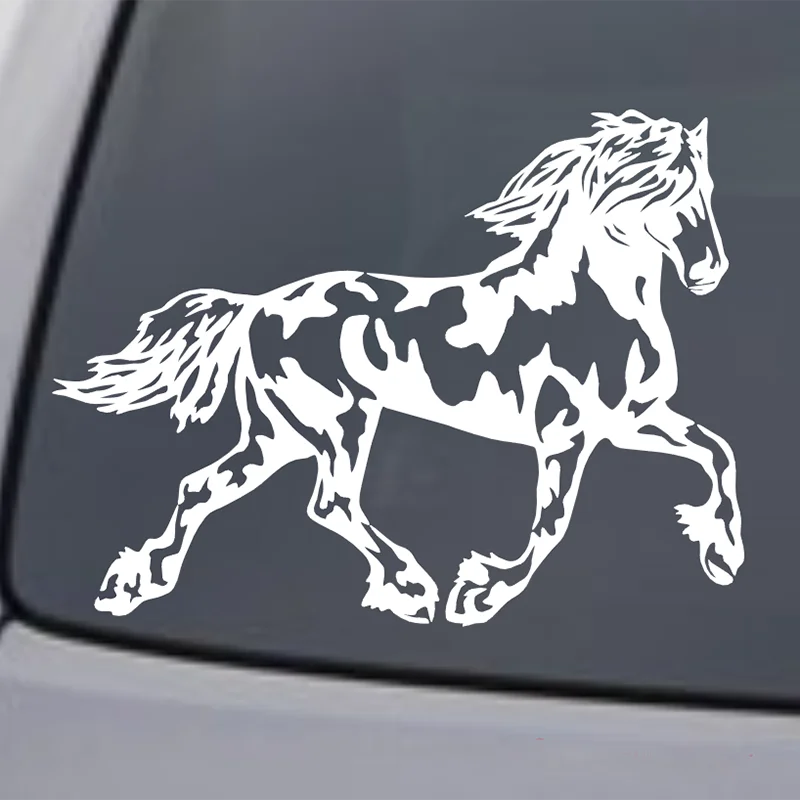 Виниловая наклейка с лошадью на автомобильное окно бампер стену Love Wild Stallion Mustang |