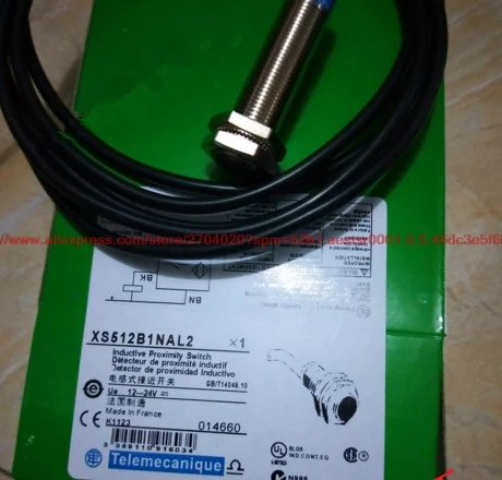 

New and original XS512B1PAL2/ XS212BLPBL2 proximity switch sensor