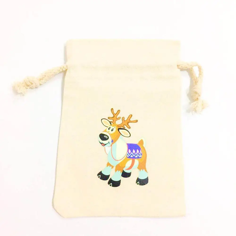 Santa SackC-05 Сумки для Санты, рождественских конфет, холщовые подарочные сумки, сумки для Санта-Клауса, оленя, лося, катания на год, Рождество, подарки для детей, вечерние украшения для мероприятий - Цвет: Santa SackC-05