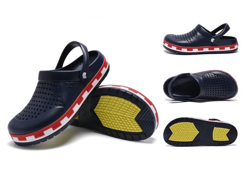 Популярная мужская обувь; мужские сандалии; Новинка года; Сабо crocse; Sandalias Hombre Sandles; мужские сандалии; летние шлепанцы; мужская обувь