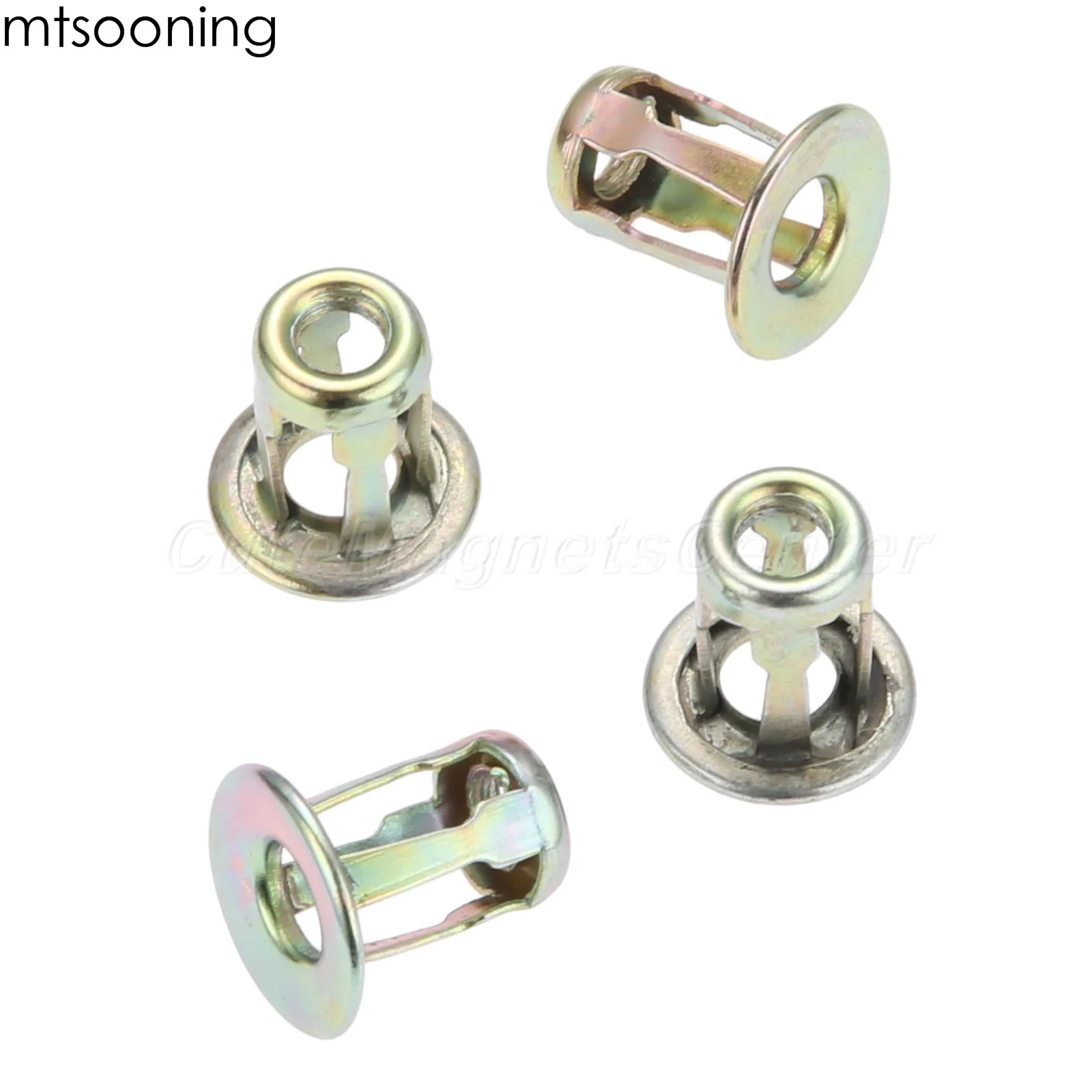 10 шт. Универсальный Автомобильный металлический винт база зажим авто гайка