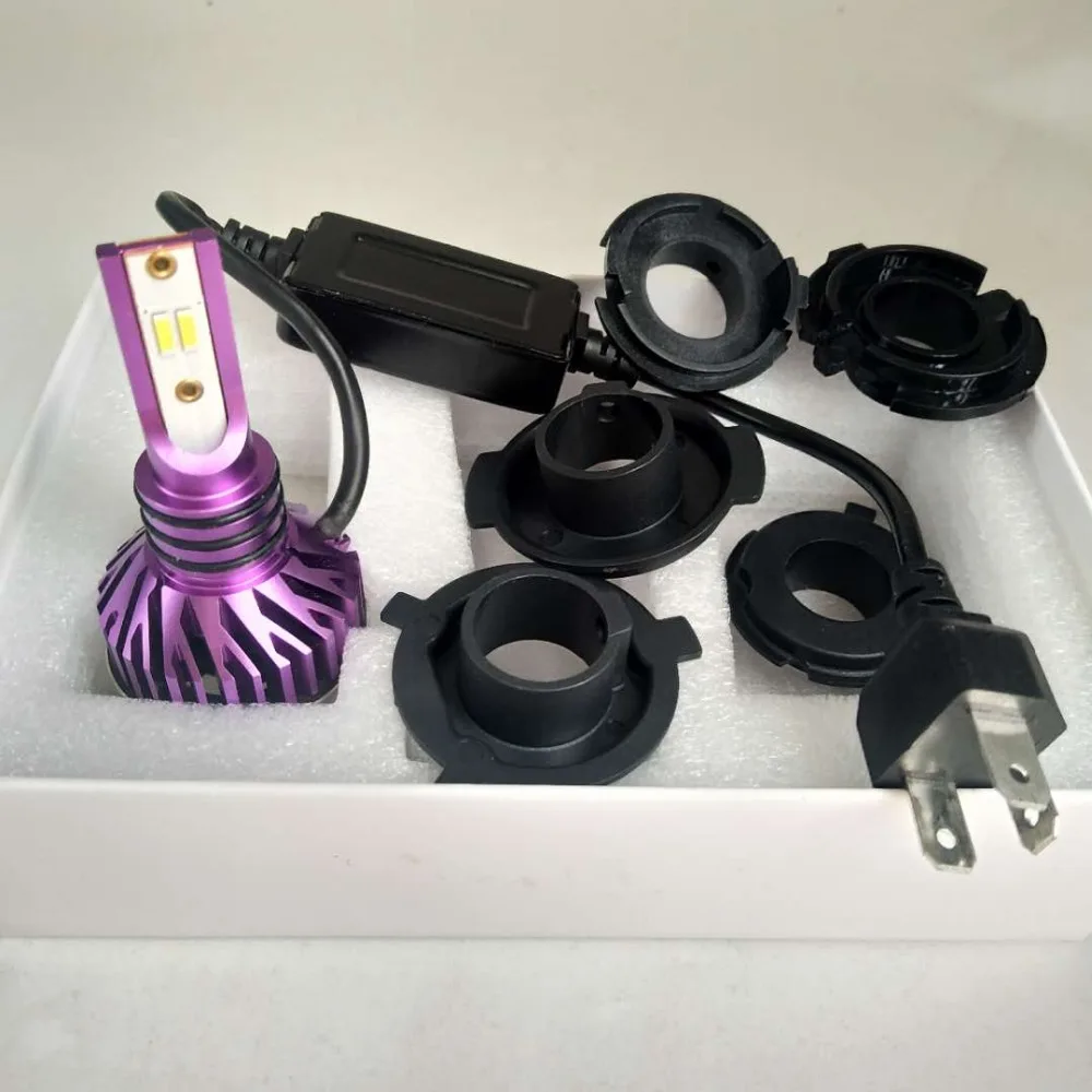 DIC 4 стороны CSP светодиодный H4/HS1 фара мотоцикла PH8 PH7 H6 p15d BA20d p43t Высокая Низкая фары дальнего и ближнего света для укладки волос 30 Вт 3200LM противотуманные фонари