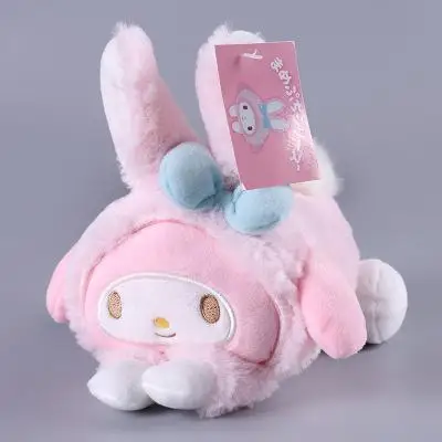 Милая мягкая плюшевая игрушка из мультфильма My Melody Cinnamoroll, собака, яичный желток, пудинг, собака, две звезды, косплей, куклы-кролики для девочек, подарки - Цвет: C