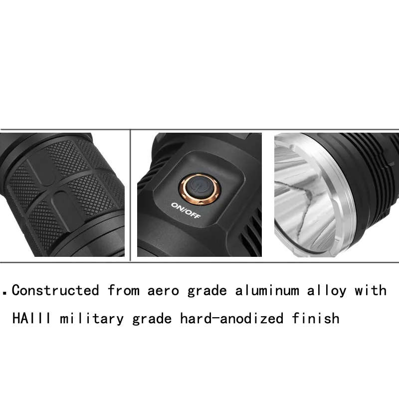 Astrolux MF02 XHP35 HI 3000лм дальний поисковый светодиодный фонарик 1697 м 18650 холодный белый Светодиодный фонарь IPX-7 водонепроницаемый фонарь