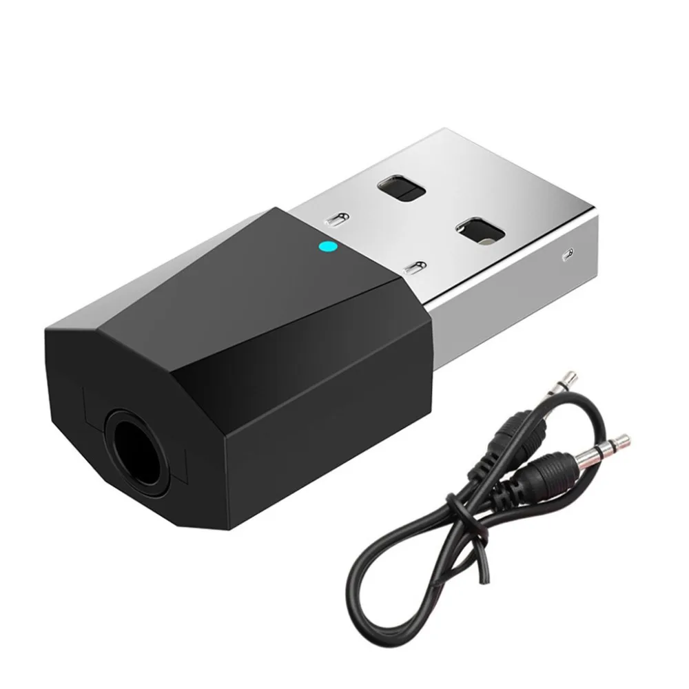 USB беспроводной Bluetooth 3 5 мм аудио стерео приемник для автомобиля AUX Динамик