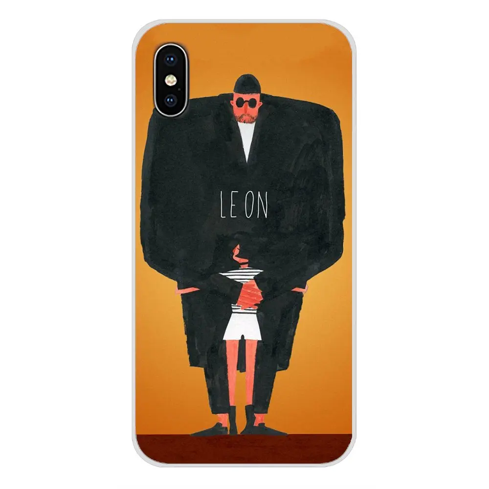 Мягкий прозрачный чехол для Samsung Galaxy S4 S5 MINI S6 S7 edge S8 S9 S10 Plus Note 3 4 5 8 9 Leon Matilda Natalie