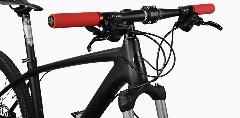 ROCKBROS ручки для велосипедного велосипеда MTB велосипедная Ручка Силиконовый руль мягкие сверхлегкие ручки амортизирующие велосипедные части
