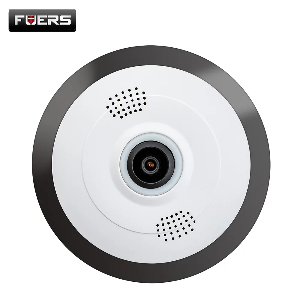 FUERS 960P Ip камера 360 градусов панорамная Домашняя мини камера безопасности Wifi P2P рыбий глаз камера наблюдения s камера ночного видения