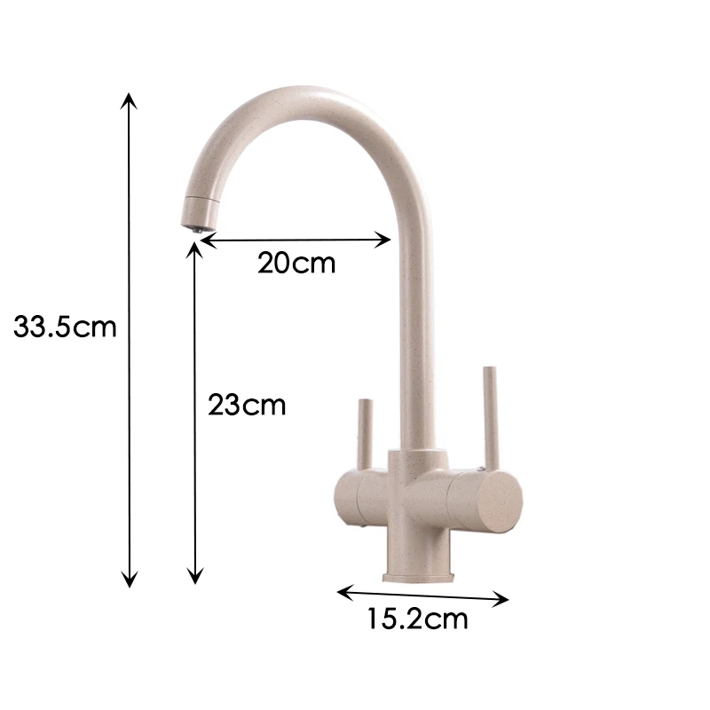 Waterfilter Taps Kitchen Faucets Mixer Drinking Water Filter Multi-color Faucet Sink Tap Black White | Обустройство дома