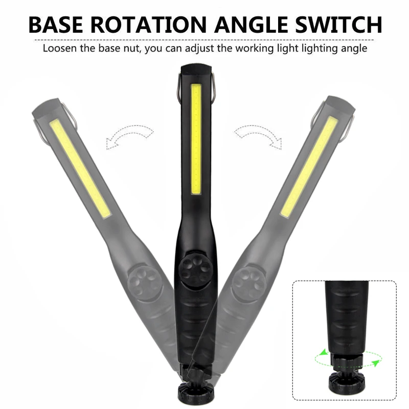 Портативный монолитный блок светодиодов походный Магнитный светильник с