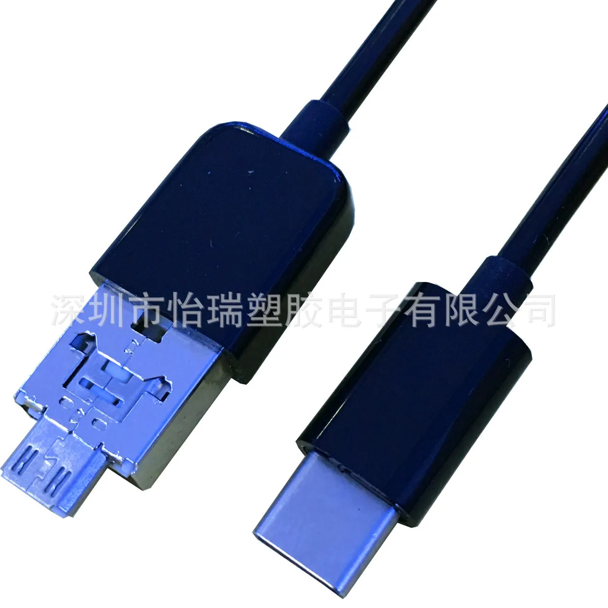 Usbtype c 2 в 1 кабель термоусадочные micro Телефон Многофункциональный USB 3