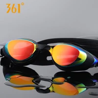 361 myopia swimming goggles men women adult hd waterproof anti fog prescription swimming glasses sports equipment water glasses