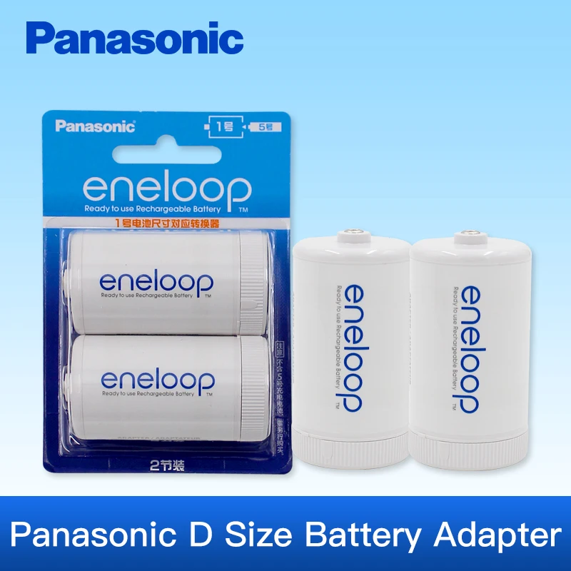 Трубный адаптер Panasonic Eneloop аккумуляторные батарейки AA сменные на размер