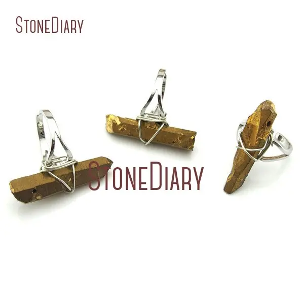 10 шт. проволока обёрточная Серебряная Гальваническая ограненная опора кольцо из