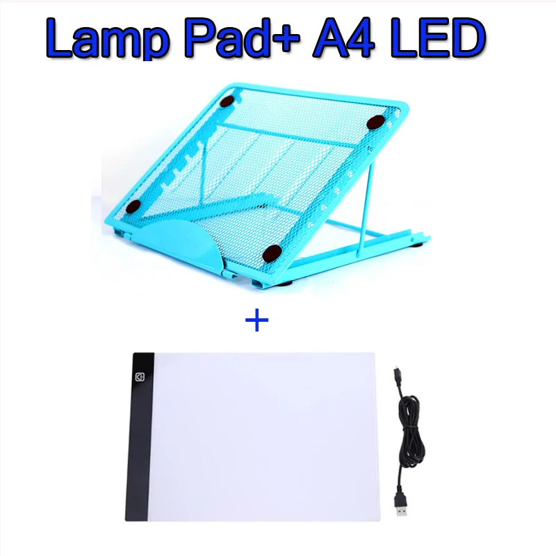 A4 LED jia bracket A4 светодиодный светильник для алмазной живописи 5D DIY аксессуары для алмазной живописи Алмазная вышивка крестиком металлические инструменты - Цвет: A4 LED jia bracket