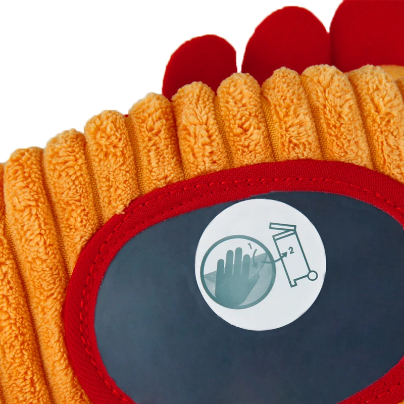 Sozzy мягкая искусственная кожа мерцающий звук погремушка плюшевая игрушка 0M + Сова