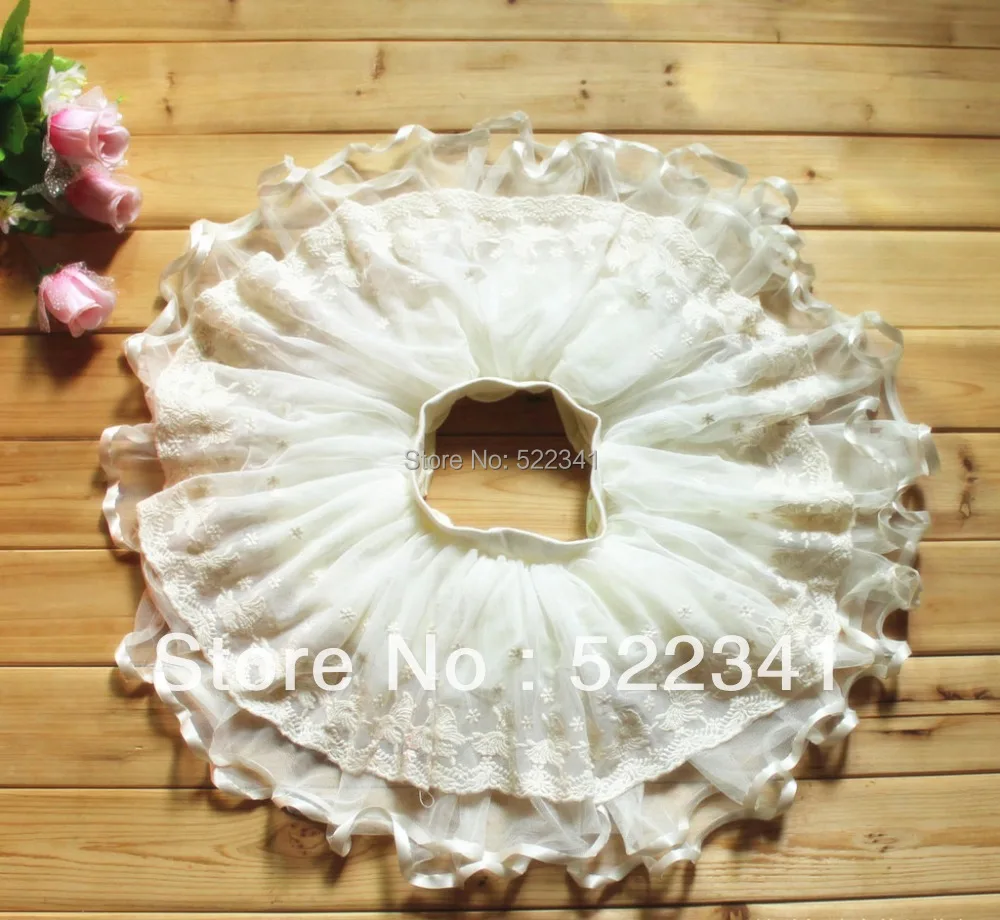 Кружевная юбка для маленьких девочек детское мини-бальное платье Танцевальная