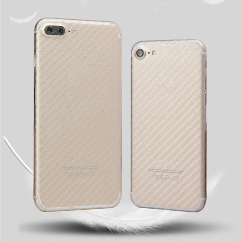 2 шт. для iphone 6 6s 6splus полное покрытие прочная прозрачная углеволоконная защитная
