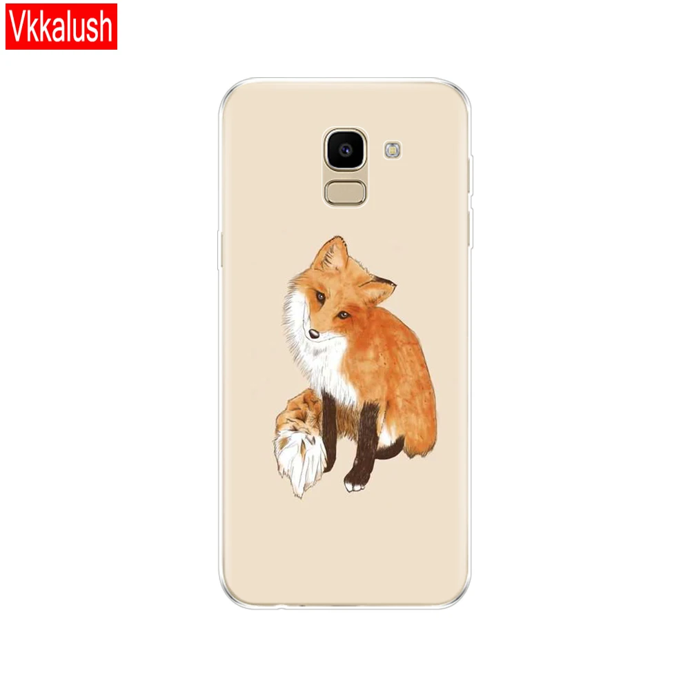 80047 Для samsung J6 чехол ЕС J600 J600F SM-J600F Мягкий чехол из ТПУ с узором для samsung Galaxy J6Plus J6+ J 6 Plus J610 J610F кремния - Цвет: 80047