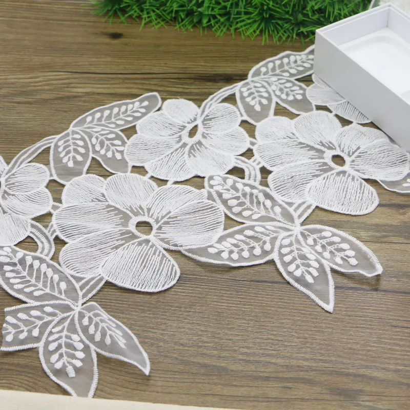 1yards/lot Width4.5cm Novelty DIY lace fabric/white water soluble /Children's decoration Accessories Hair | Дом и сад