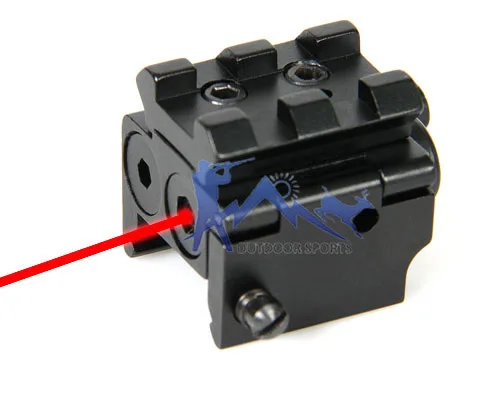 PPT Металлический Мини 532nm Красный лазерный прицел фотография рельса для охоты|laser