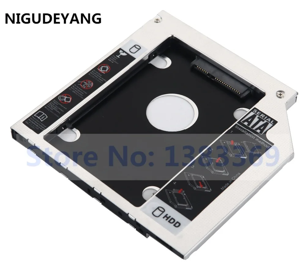 NIGUDEYANG SATA 2nd SSD HDD жесткий диск рамка Caddy адаптер для ASUS A541na X550dp k450J A555L UJ8E2|Корпус