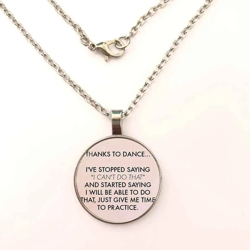 GDRGYB 2019 EJ Glaze For Girls Best Gift Jewelry Fashion Statement Pendant necklace Glass Dance Teacher | Украшения и аксессуары