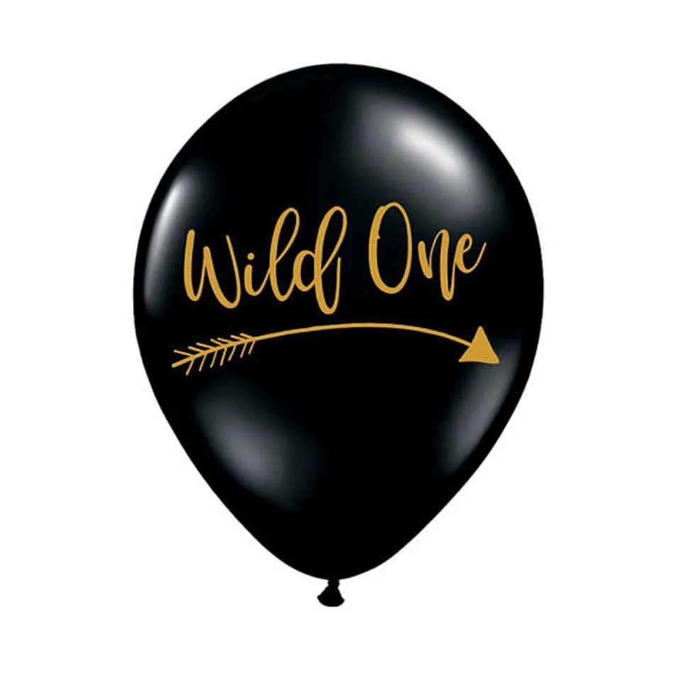 Wild One латексные воздушные шары Boy украшения для первого дня рождения|Воздушные и