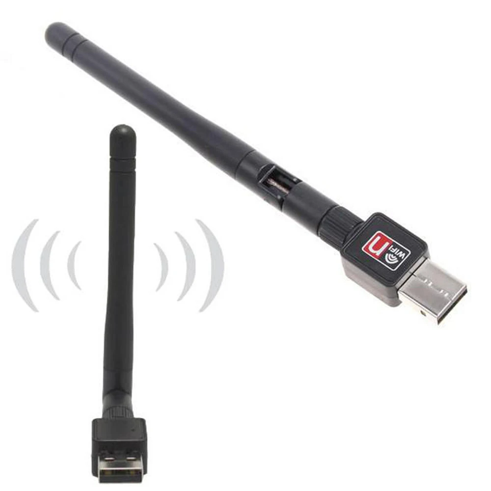 Беспроводной USB сетевой адаптер lan 150 Мбит/с IEEE802.11n/g/b 2dbi антенна для ПК ноутбука