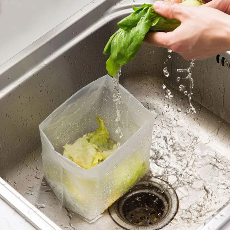 Горячий фильтр для кухонной раковины 30 шт. экрана мешки мусора сетчатый мешок