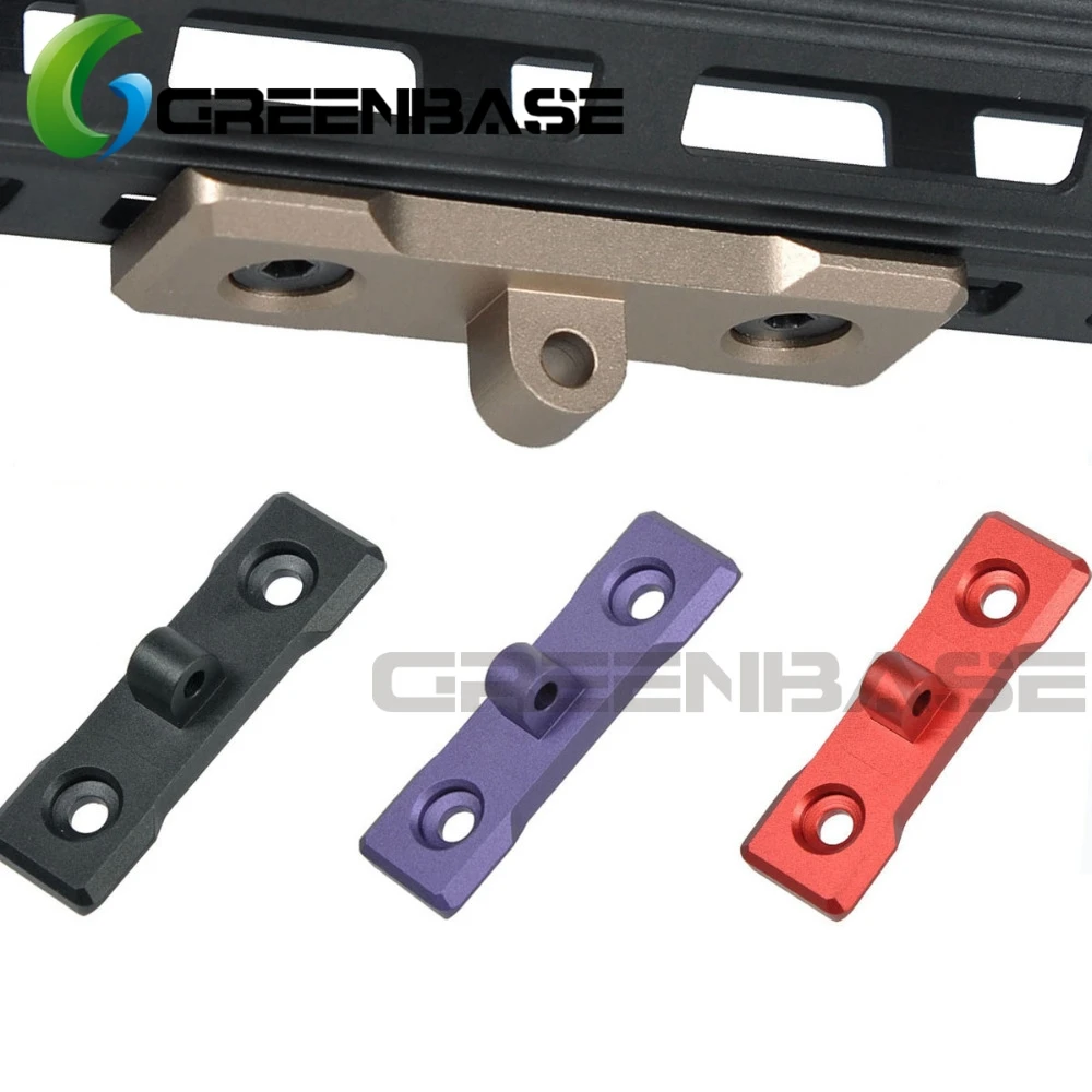 Greenbase низкий профиль Airsoft сошки крепление M lok AR15 переходник для Mlok направляющая