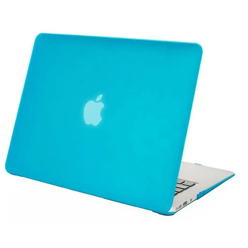 Matte Aqua Blue MOSISO новейший матовый чехол для ноутбука для Apple MacBook Air Pro retina 11 12 13 для mac book Pro 13,3 чехол cove+ крышка клавиатуры - Цвет: Matte Aqua Blue