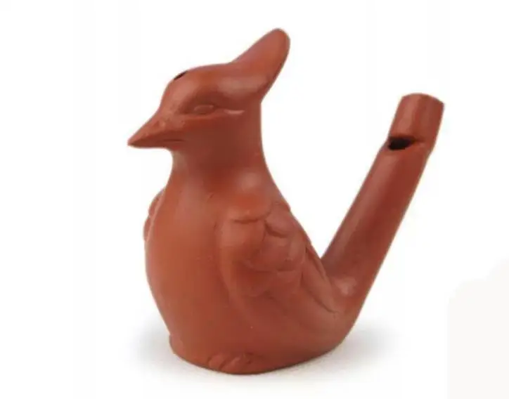 300 шт. в винтажном стиле птица водные свистки глина Ocarina Warbler песня керамические