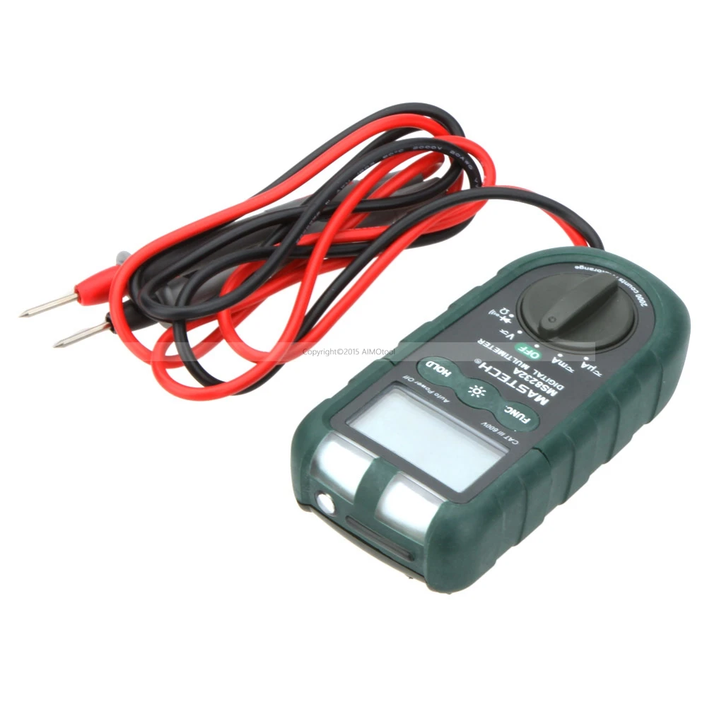 MASTECH MS8232A мини цифровой мультиметр 2000 отсчетов DMM Амперметр Вольтметр Омметр