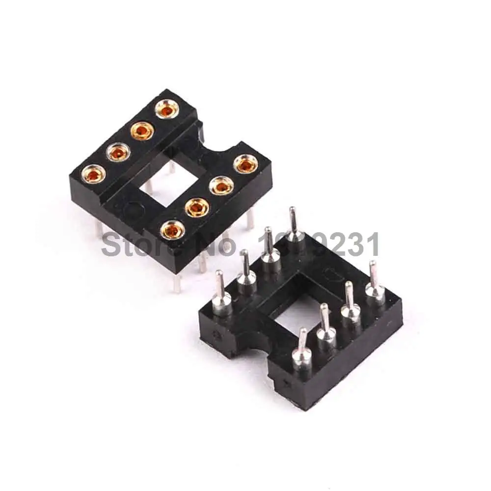 10 шт. 8 контактов круглые отверстия|socket assembly|socket reflectoradaptor bnc |