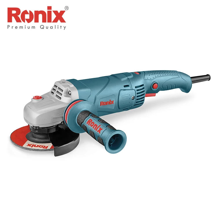 Ronix Новые горячие продажи электроинструменты 125 мм Угловая шлифовальная машина
