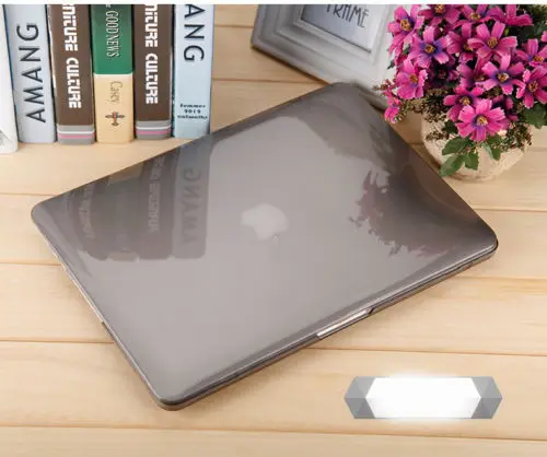 Кристально прозрачный жесткий чехол для MacBook Pro 13 дюймов (модель: A1278) и бесплатный