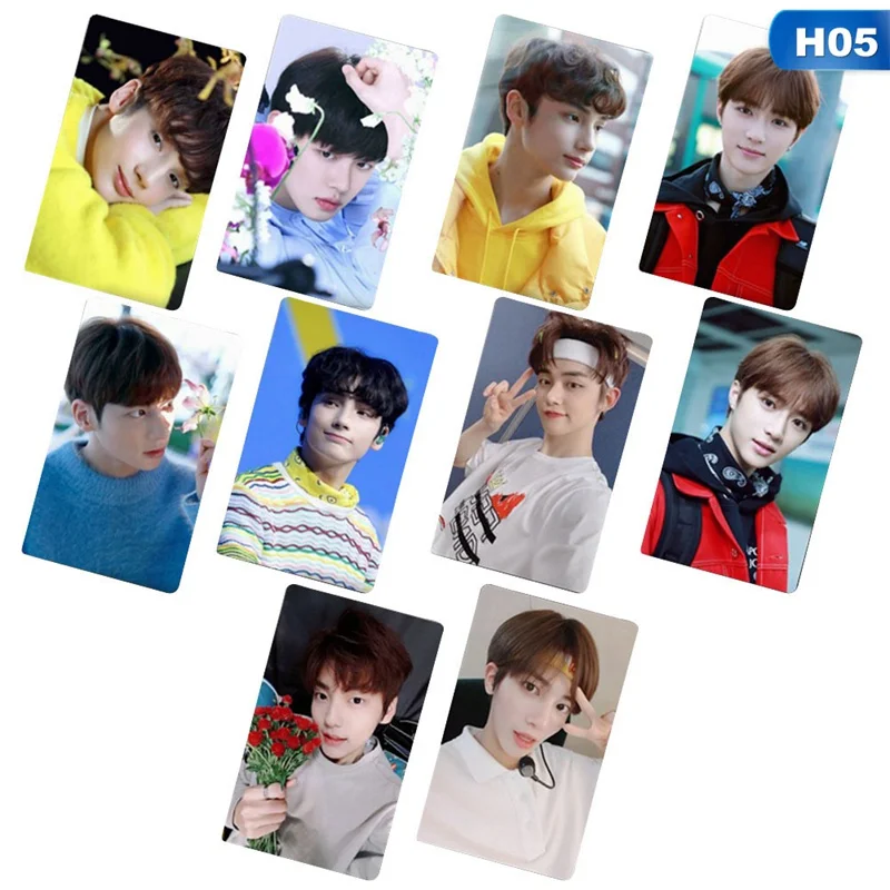 H05 Kpop TXT фото stikcy карты завтра X вместе мечта глава Звезда Фотокарта Стикеры "сделай сам" с украшением в виде кристаллов карты Стикеры 10 шт./компл - Цвет: H05