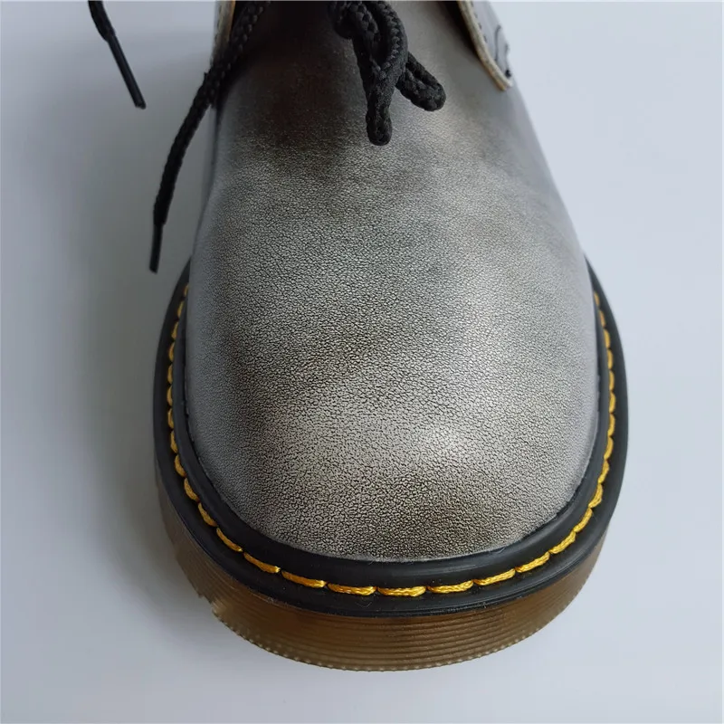 Новая модная женская Удобная черная обувь с круглым носком на плоской подошве