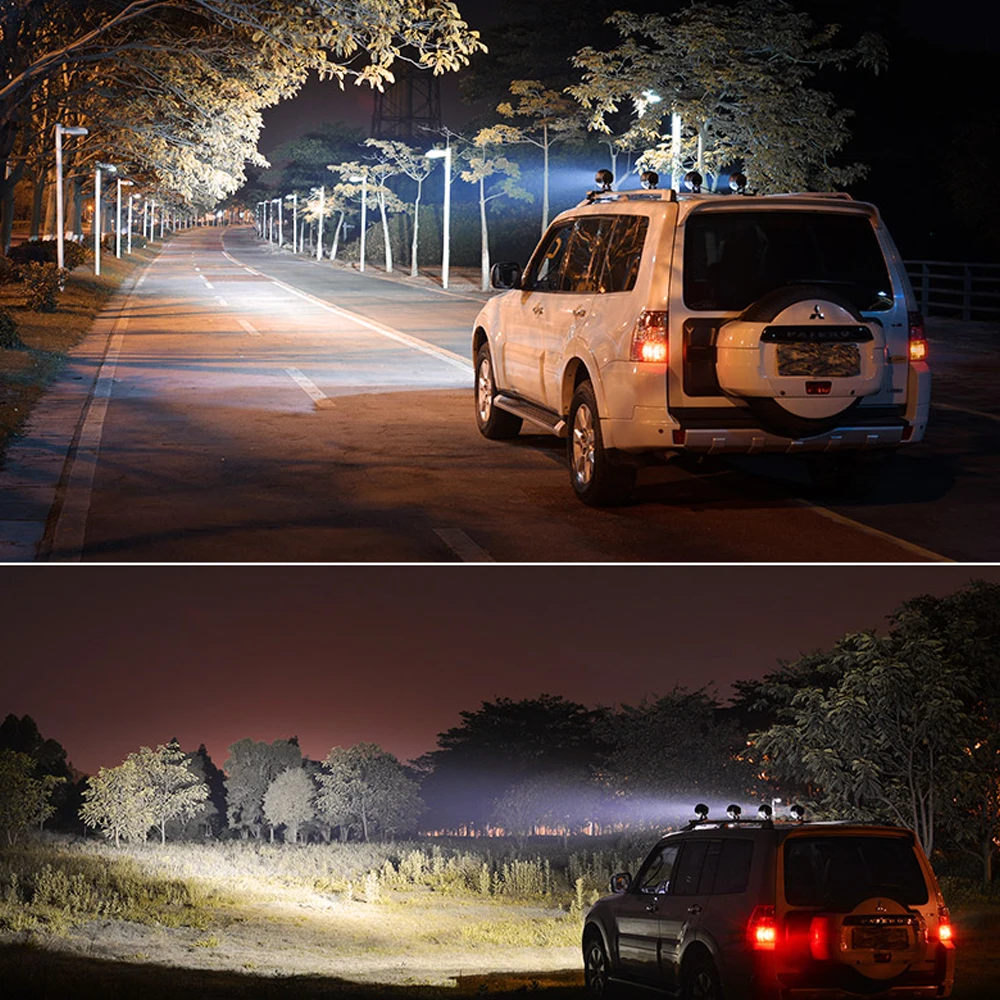 

15W LED Work light 1 pcs 12V 4.72" inch Work Light white Led Offroad SpotLight