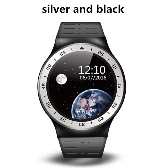 Умные часы S99A с камерой 5 МП, bluetooth, для SAMSUNG gear S3, iPhone, xiaomi, android, IOS, smartwatch, поддержка Nano Sim карты, gps - Цвет: silver
