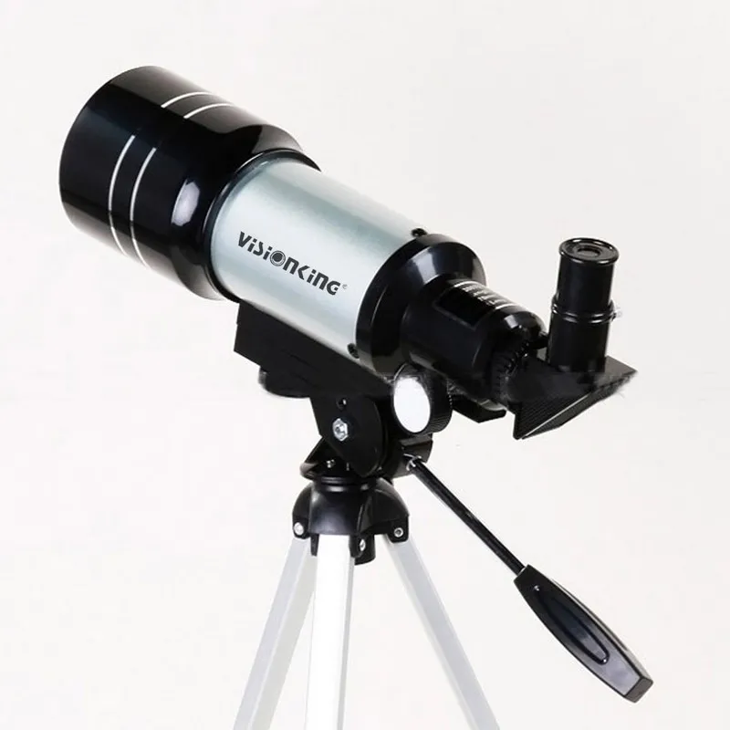 Visionking рефракторный астрономический телескоп 70/300 мм 150X Монокуляр для наблюдения