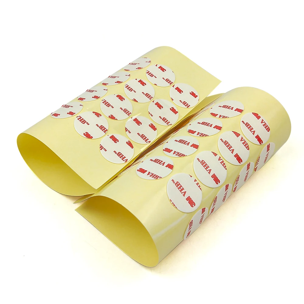 3M Die cutting Double Sided acrylic Foam adhesive tape of 3M VHB 4930 white color10MM Circlewe can offer other size (art.: 1e842f78) - 1e842f78