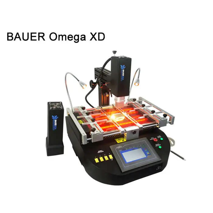 Станция для переделки горячим воздухом и инфракрасным bga 2 в 1 BAUER OMEGA XD