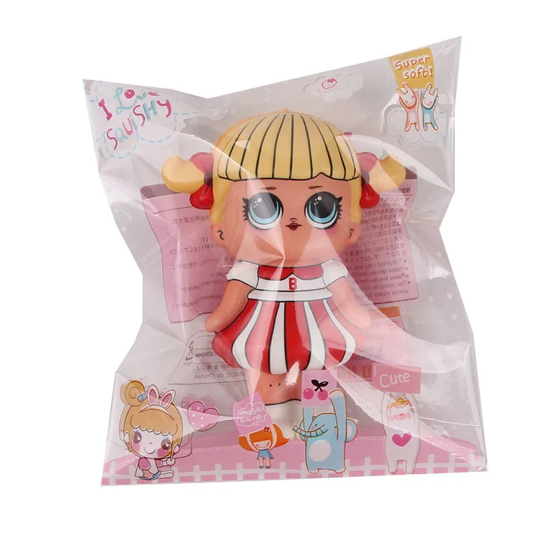 rare squishy kawaii girl 12*7.5cm Christmas cake pu toy slow rising 20pcs mix wholesale | Мобильные телефоны и аксессуары