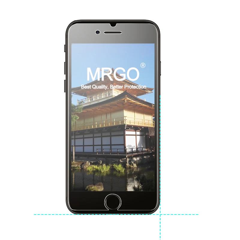 MRGO закаленное стекло для Apple iPhone 7 Plus защита экрана телефона 9H 2.5D Защитная пленка для iPhone7 Seven Plus закаленное стекло