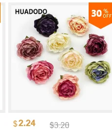 HUADODO 20 шт. искусственные фланелевые листья Моделирование Шелковый лист для Свадебные украшения Скрапбукинг DIY аксессуары ручной работы